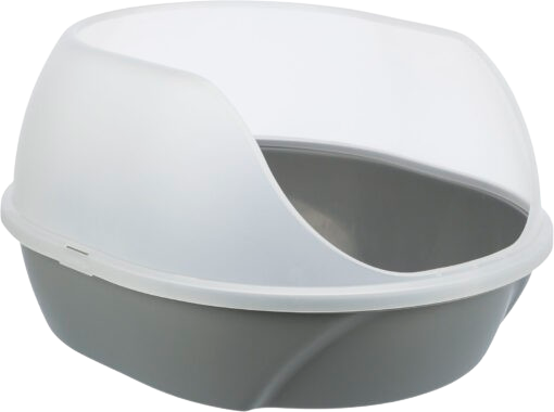 Trixie - Katzentoilette Simao, hoher Rand, 48×30×58cm, grau