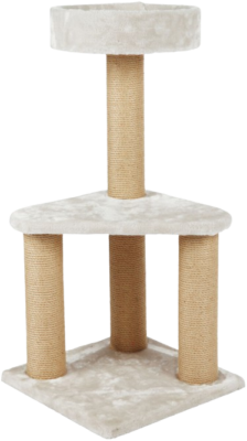 Trixie - Kratzbaum Ivan, 82 cm, lichtgrau