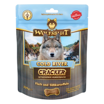 Wolfsblut - Cracker Cold River - Forelle Süsskart. 225g