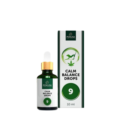 Pokusa - GreenLine CALM BALANCE DROPS - Formel 9