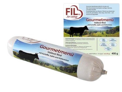 Fil - Rind mit Kartoffel, Apfel & Hüttenkäse