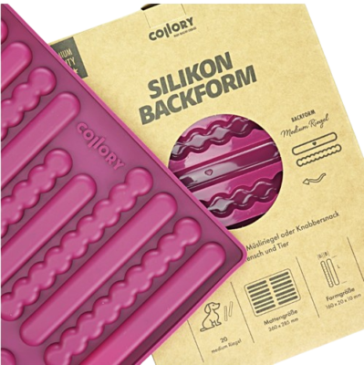 Collory - Backmatten für Hundeleckerlies - Stangenform
