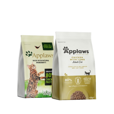 Applaws - Katzen Trockenfutter Huhn + Lamm 400g