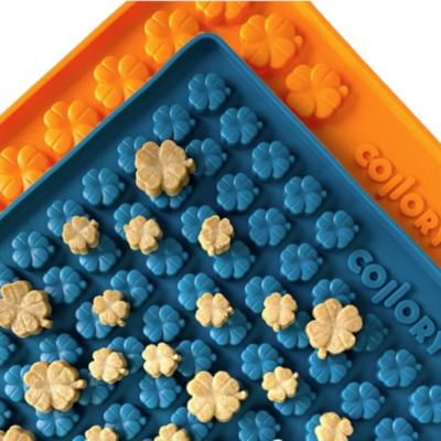 Collory - Backmatten für Hundeleckerlies - Kleeblatt