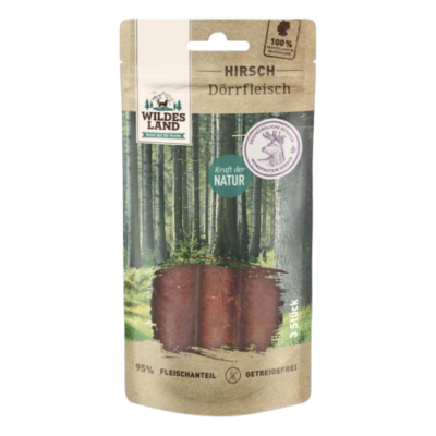 Wildes Land - Can Snack Hirsch Dörrfleisch