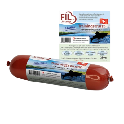 FIL - Trainingswurst SUISSE Lachs 250g