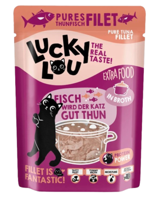 Lucky Lou - Thunfischfilet in Brühe 70g