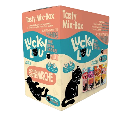 Lucky Lou - Adult Tasty-Mix 12x125g