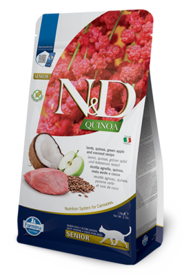 Farmina - N&D Quinoa Feline Senior