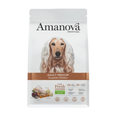 Amanova - Can Adult Medium LG Huhn 2kg