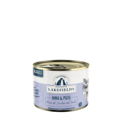 Lakefields - Classic Nassfutter-Menü Rind und Pute