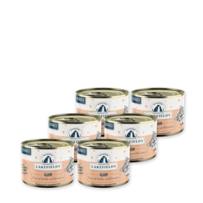Lakefields - Classic Nassfutter-Menü Huhn 6x200g