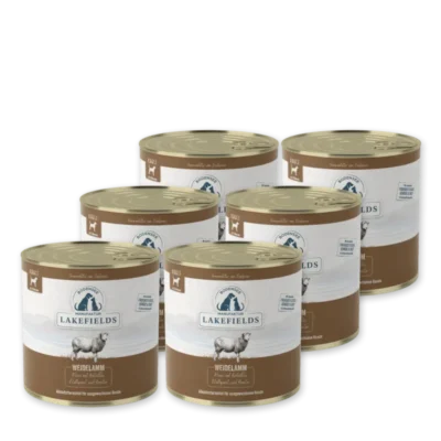 Lakefields - Classic Nassfutter-Menü Lamm 6x800g