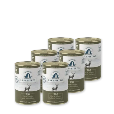 Lakefields - Classic Nassfutter-Menü Wild 6x400g