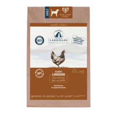 Lakefields - Classic Trockenfutter-Menü Huhn 2.5kg