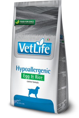 Farmina - VetLife Hypoallergenic Ei & Reis