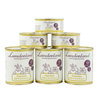 Lunderland - Pansen für Hunde – Reinfleisch