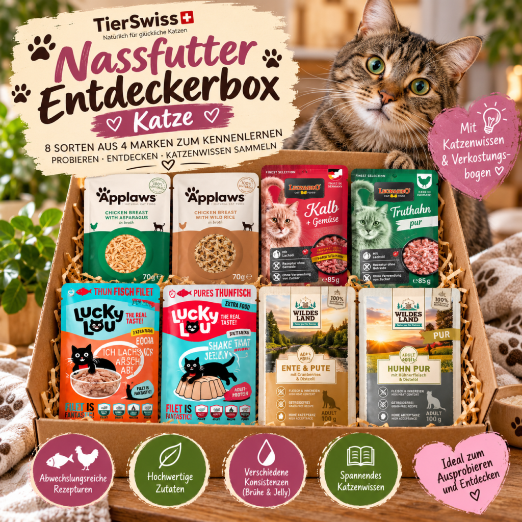 Nassfutter Entdeckerbox Katze
