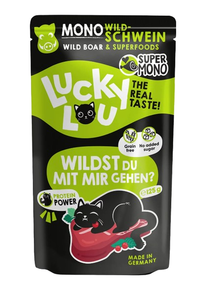 Lucky Lou SuperMono Wildschwein 125 g