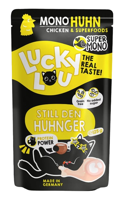 Lucky Lou SuperMono Huhn 125g | Monoprotein