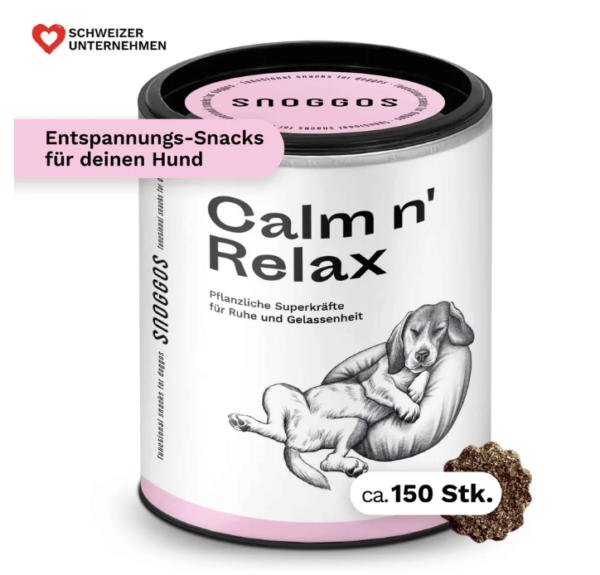 SNOGGOS Calm n' Relax Beruhigungs Snacks für Hunde 250g