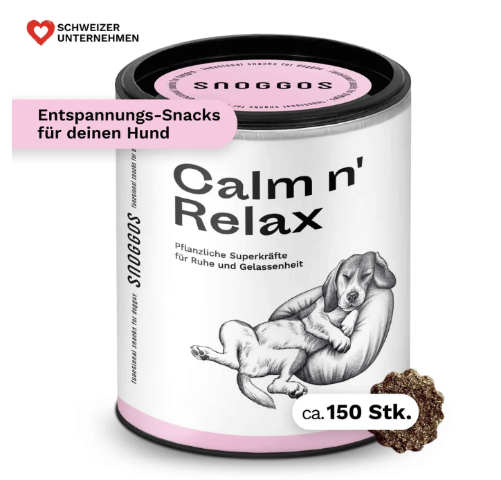 SNOGGOS Calm n' Relax Beruhigungs Snacks für Hunde 250g