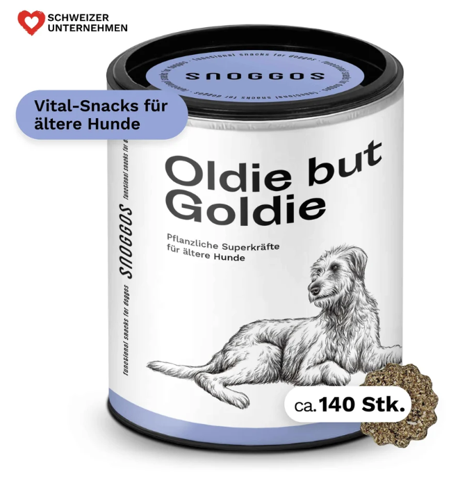 SNOGGOS Oldie but Goldie Senior Snacks für Hunde 250g