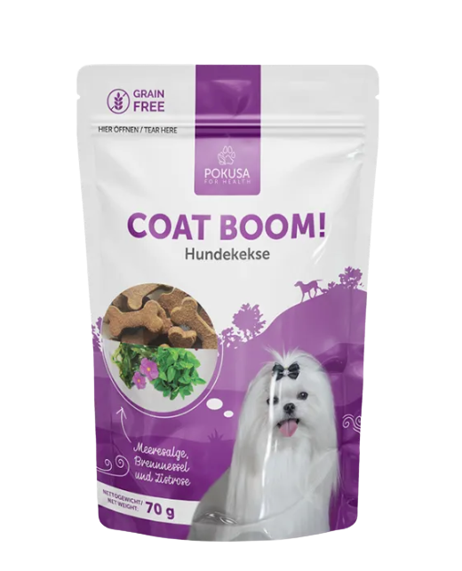 Pokusa Coat Boom Hundekekse