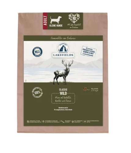 Lakefields Wild Trockenfutter kleine Hunde