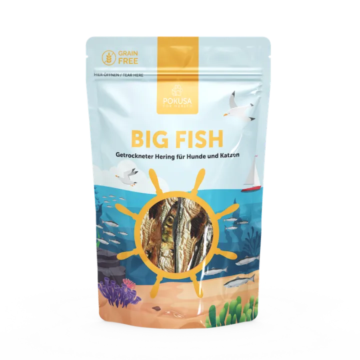 Pokusa getrockneter Hering 60g